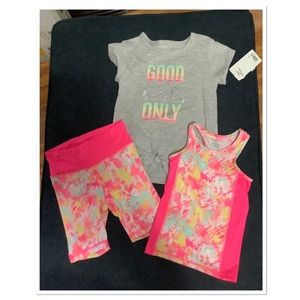 Layer 8 Biker Short Set